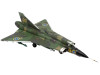 Saab J35J Draken Fighter Aircraft "Splinter Camouflage Scheme F 18 Sodertorn Wing" (1972) Swedish Air Force 1/72 Diecast Model Airplane by Aviation 72