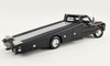 DAMAGED AS-IS 1/18 ACME 1967 Chevrolet C-30 C30 Ramp Truck (Gloss Black) Diecast Car Model Limited 500 Pieces