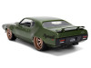 1972 Plymouth GTX Green Metallic with Matt Black Hood and Gold Stripes "Bigtime Muscle" Series 1/24 Diecast Model Car by Jada