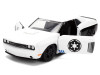 2012 Dodge Challenger SRT8 "Stormtrooper" Livery White with Graphics "Star Wars" Franchise "Hollywood Rides" Series 1/32 Diecast Model Car by Jada