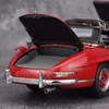 1/18 CMC 1957-1963Mercedes-Benz 300 SL W198 Roadster (Red with Black Interior & Functional Side Windows) Diecast Car Model