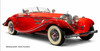 1/18 CMC Mercedes Benz 500K Spezial Roadster (Red) Diecast Car Model
