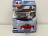 CHASE CAR 1/64 Auto World 1989 Dodge Caravan Turbo Van (Red with White Wheels) "Mighty Minivans" Series Diecast Car Model