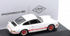 1/43 Porsche Museum Porsche 911 Carrera RS 2.7 (Grand Prix White & Red) Car Model