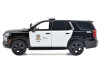 2025 Chevrolet Tahoe Police Pursuit Vehicle "Los Angeles Police Department (LAPD)" Black and White "Law Enforcement and Public Service" Series 1/24 Diecast Model Car by Motormax