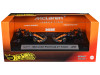 1/64 Hot Wheels 2-Car Set 2025 Formula 1 Racing Premium Team McLaren Oscar Piastri #81 & Lando Norris #4 Car Models