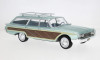 1/18 ModelCarGroup 1960 Ford LTD Country Squire (Light Blue Metallic) Diecast Car Model