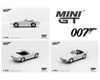 1/64 Mini GT Toyota 2000 GT Roadster James Bond “You Only Live Twice” (White) Diecast Car Model