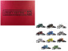 1/64 First Gear Kenworth W900 Legacy Edition Set of 11 Kenworth W900L with 72” Aerocab Flat Top Sleeper Legacy Edition Tractors with Premium Packaging & Serialized Metal Plate