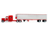 1/64 First Gear Peterbilt Model 589 with 78" Mid-Roof Sleeper & 53' Utility Trailer with Reefer (Blackjack Express LLC) Diecast Model