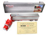 1/64 First Gear Peterbilt Model 589 with 78" Mid-Roof Sleeper & 53' Utility Trailer with Reefer (Blackjack Express LLC) Diecast Model
