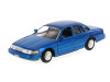 1998 Ford Crown Victoria Blue 1/24 Diecast Model Car by Motormax