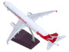 Airbus A321P2F Commercial Aircraft "Qantas Freight - Santa’s Freight" (VH-XF4) White with Graphics and Red Tail "Gemini 200" Series 1/200 Diecast Model by GeminiJets
