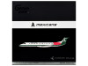 Embraer ERJ-145 Commercial Aircraft "Mexicana de Aviacion" (XA-MBR) White with Green Stripes and Tail "Gemini 200" Series 1/200 Diecast Model by GeminiJets