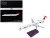 McDonnell Douglas MD-90 Commercial Aircraft "Japan Airlines" (JA002D) White with Red Tail "Gemini 200" Series 1/200 Diecast Model by GeminiJets