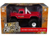 1978 Ford F-250 Monster Truck with 66-Inch Tires "First Blood" Red "Kings of Crunch" Series 1/43 Diecast Model Car by Greenlight