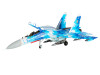 Sukhoi Su-27UB Flanker Aircraft "831st Tactical Aviation Brigade" (2017) Ukrainian Air Forces 1/72 Diecast Model by JC Wings