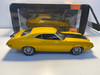 DAMAGED AS-IS 1/18 Ixo 1972 Ford Gran Torino Sport (Yellow Metallic) Diecast Car Model