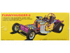 Skill 2 Model Kit of Chevrolet Camaro Funny Car "Funny Hugger II" 1/25 Scale Model by AMT