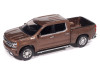 2019 Chevrolet Silverado High Country Pickup Truck Oakwood Brown Metallic "Muscle Trucks" Series 1/64 Diecast Model Car by Auto World