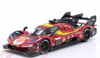 1/43 BBurago 2025 Ferrari 499P #51 3rd 24h LeMans Ferrari AF Corse Antonio Giovinazzi, Alessandro Pier Guidi, James Calado Car Model Standard Package