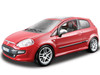 1/24 BBurago Fiat Punto Evo (Red) Diecast Car Model