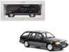1990 Mercedes-Benz 300 DT-Model S124 Blue Black Metallic 1/18 Diecast Model Car by Norev