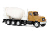 CAT Caterpillar CT681 Concrete Mixer Yellow 1/87 (HO) Diecast Model by Diecast Masters