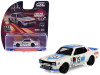 1/64 Greenlight 1972 Nissan Skyline with (50th Victory) Custom Wheels & Black Roll Cage (White) Diecast Car Model