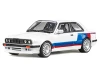 1/64 CM Model BMW M3 E30 Alpine Pandem (White with M Tri-Stripes) Diecast Car Model