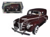 1940 Ford Sedan Delivery Burgundy 1/24 Diecast Model Car by Motormax 