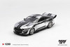 1/64 Mini GT Ford Mustang Shelby GT500 Dragon Snake Concept (Chrome Silver) Diecast Car Model