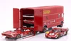 1/18 Werk83 OM Fiat 150 Rolfo Scuderia Ferrari Race Car Transporter of the 70s Diecast Model (Cars NOT Included)