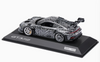 1/43 Dealer Edition 2024 Porsche 911 (992) GT3 RS Manthey Kit (Black & White) Car Model
