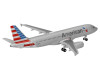 Airbus A320 Commercial Aircraft "American Airlines" (N680AW) Silver with Blue and Red Tail 1/500 Diecast Model Airplane by Herpa