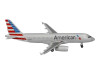 Airbus A320 Commercial Aircraft "American Airlines" (N680AW) Silver with Blue and Red Tail 1/500 Diecast Model Airplane by Herpa