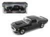 1970 Ford Mustang Boss 429 Black 1/18 Diecast Car Model by Motormax