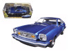 1976 Ford Mustang II Mach 1 Blue with Black 1/18 Diecast Model Car by Greenlight