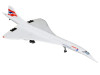 BAe/Aerospatiale Concorde Commercial Aircraft "British Airways" (G-BOAD) White with Tail Stripes "Gemini 200" Series 1/200 Diecast Model by GeminiJets