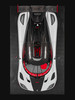 1/8 Frontiart Koenigsegg Agera RS 7181 Arctic White Car Model Limited 30 Pieces