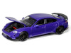 1/64 Trends Hobby Porsche Taycan Turbo GT (Purple) Diecast Car Model