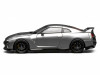 2020 Nissan GT-R (R35) Track Edition Engineered by NISMO RHD (Right Hand Drive) Dark Metal Gray Metallic "Senior 64" Series 1/64 Diecast Model Car by MotorHelix