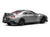 2020 Nissan GT-R (R35) Track Edition Engineered by NISMO RHD (Right Hand Drive) Dark Metal Gray Metallic "Senior 64" Series 1/64 Diecast Model Car by MotorHelix