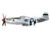 North American P-51D Mustang Fighter Aircraft "Captain Donald Emerson 336th Fighter Squadron 4th Fighter Group 8th AF Debden England" (1944) United States Army Air Forces "Oxford Aviation" Series 1/72 Diecast Model Airplane by Oxford Diecast