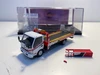 DAMAGED AS-IS 1/64 Unique Model & Tiny Hino 300 Dutro Flatbed Tow Truck Diecast Car Model