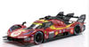 1/24 BBurago 2025 Ferrari 499P #50 24h LeMans Ferrari AF Corse Antonio Fuoco, Nicklas Nielsen, Miguel Molina Car Model
