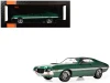 1972 Ford Gran Torino Sport 2-Door Green Metallic with White Stripes 1/18 Diecast Model Car by IXO Models