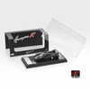 1/64 LCD Pagani Huayra R (Gloss Carbon Black) Diecast Car Model