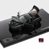 1/43 LCD Toyota Supra A80 (Dark Green) Full Open Diecast Car Model