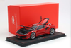 1/18 BBR Ferrari 488 Pista (Rosso Corsa Red) Full Open Diecast Car Model with Luxury Package